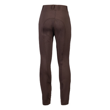 Legging Mia fundo 1/1 em silicone HKM Castanho escuro