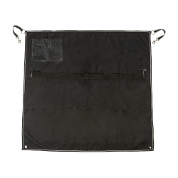 Cortina de box Team HKM 130 x 120 cm Preto