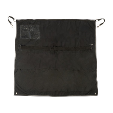 Cortina de box Team HKM 130 x 120 cm Preto