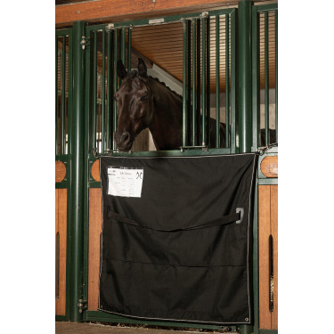 Cortina de box Team HKM 130 x 120 cm Preto