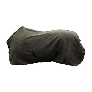 Manta secante Melange II HKM Cinza / preto / prateado Cinzento