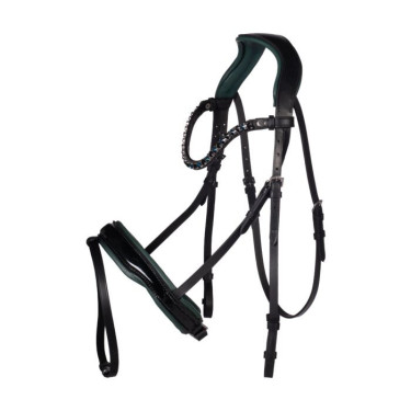 Bridão Manchester HKM Preto / azul petróleo