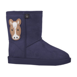 Botas forradas impermeáveis Davos Amina - HKM Azul escuro Botas forradas impermeáveis Davos Amina - HKM Azul escuro