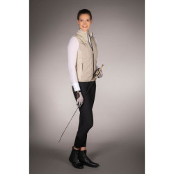 Colete equestre sem mangas Lauria Garrelli Limone mulher Colete equestre sem mangas Lauria Garrelli Limone mulher