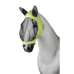 Máscara anti-insetos Soft Stretch Horze Verde claro
