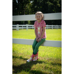 T-shirt HKM Maui infantil Rosa