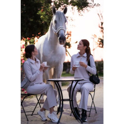Sweat Lauria Garrelli Limone mulher Cinza / bege Cinzento