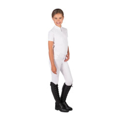 Pólo de concurso HKM Amy para mulher Branco