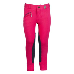 Calça HKM infantil My first Rosa escura / azul-marinho