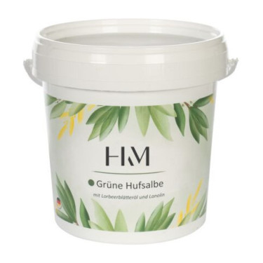 Pomada para cascos HKM Verde – cuidado equino