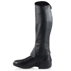 Mini-chaps de couro PU brilhantes Sabrina feminino Horze Mini-chaps de couro PU brilhantes Sabrina feminino Horze