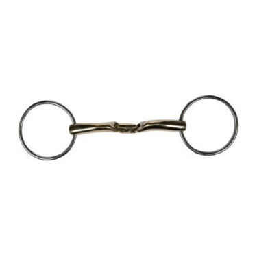 Freio de equitação duplo HKM Soft Contact 16 mm