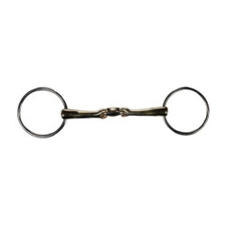 Freio de Equitação Dupla Fratura HKM Pro Balance 14 mm