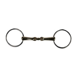 Embocadura equestre dupla articulação HKM High Curve 16 mm Embocadura equestre dupla articulação HKM High Curve 16 mm