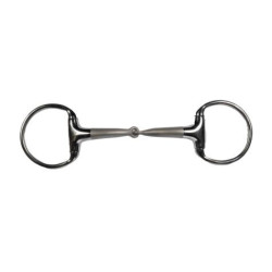 Freio oliva HKM Soft Touch 14 mm para equitação