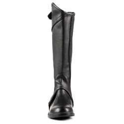 Mini-chaps de couro infantil Horze Preto
