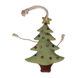 Brinquedo para cavalos HKM Christmas tree Verde