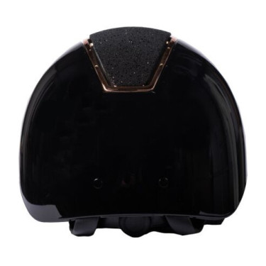 Capacete de equitação HKM Lady Shield brilhante