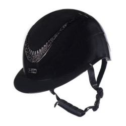 Capacete de Equitação HKM Alarion Brilhante