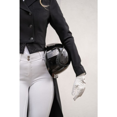 Capacete de Equitação HKM Alarion Brilhante