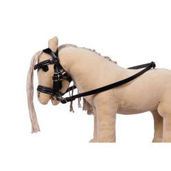 Bridão HKM Cuddle Horse Preto Bridão HKM Cuddle Horse Preto