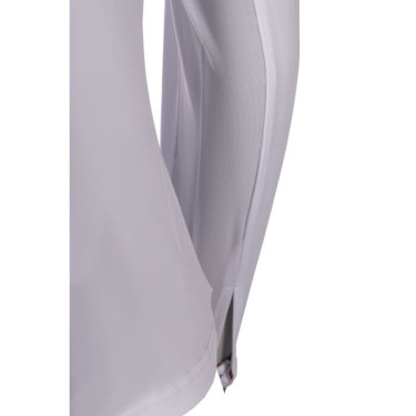 Polo de concurso Hunter de mangas compridas HKM Branco