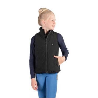 Colete aquecido para crianças Cuddle Style HKM Preto
