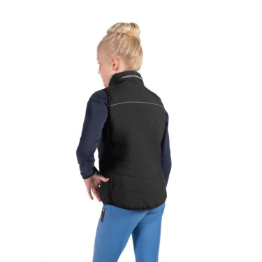 Colete aquecido para crianças Cuddle Style HKM Preto