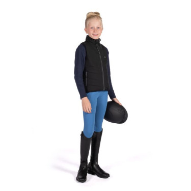 Colete aquecido para crianças Cuddle Style HKM Preto