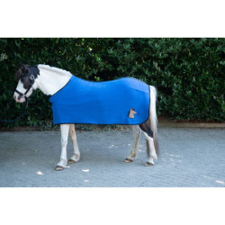 Manta de secagem Mia para shetlands HKM Azul