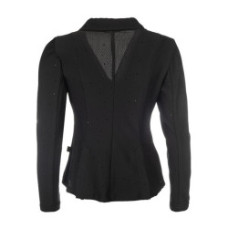 Casaco de competição HKM Crystal Preto