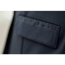Casaco de competição HKM Amalfi Preto