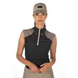 Top funcional HKM Amalfi Preto / taupe