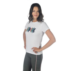 Camiseta HKM Mirror Branco