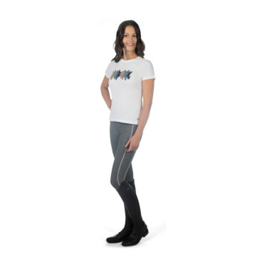 Camiseta HKM Mirror Branco
