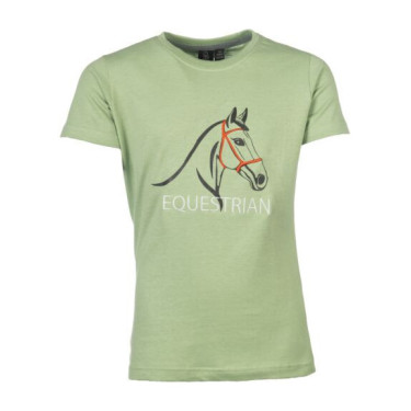 Camiseta HKM Grace Jade Azul Camiseta HKM Grace Jade Azul