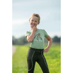 Camiseta HKM Grace Jade Azul Camiseta HKM Grace Jade Azul