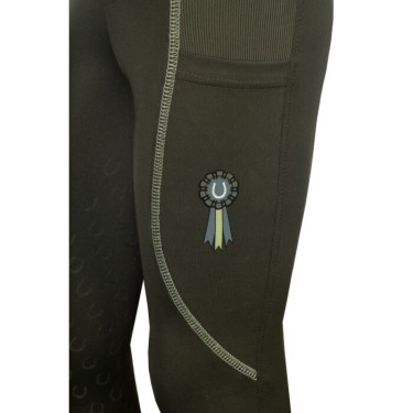 Legging de equitação infantil HKM Claire silicone