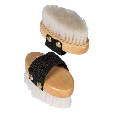 Kit de escovagem equestre HKM Kids em madeira