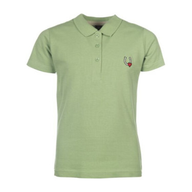 Polo HKM Claire Jade Azul