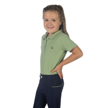 Polo HKM Claire Jade Azul