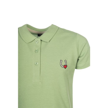 Polo HKM Claire Jade Azul