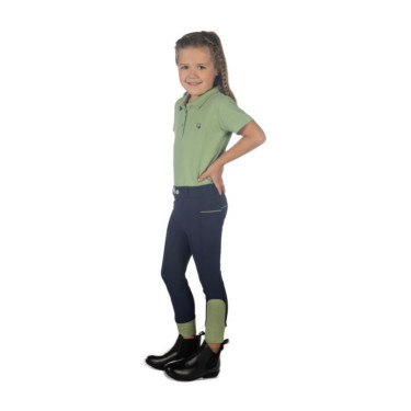 Polo HKM Claire Jade Azul