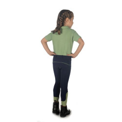 Polo HKM Claire Jade Azul