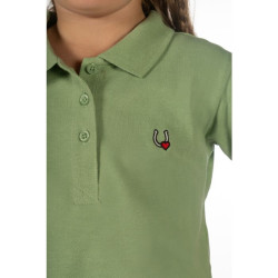 Polo HKM Claire Jade Azul