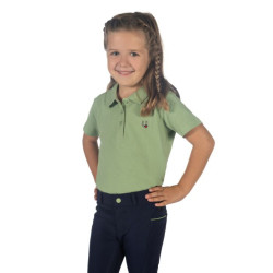 Polo HKM Claire Jade Azul