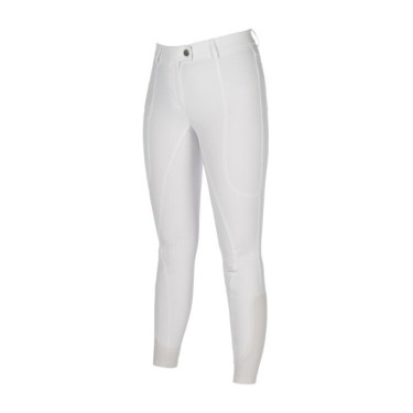Calça de equitação HKM Amalfi com grip em silicone Calça de equitação HKM Amalfi com grip em silicone