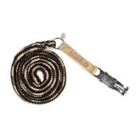 Longe HKM Amalfi com mosquetão anti-pânico Bege