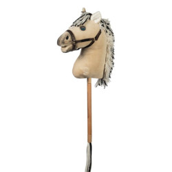 Cavalo de pau infantil HKM para brincadeiras de equitação