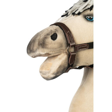 Cavalo de pau infantil HKM para brincadeiras de equitação
